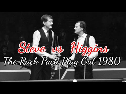 Steve David vs Alex Higgins The Rack Pack Play Outs 1980|Anooker Independent Club