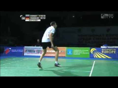 SF - MS - Vladimir Ivanov (RUS) vs Marc Zwiebler (GER) - EMTC 2013