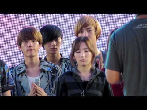 [Fancam] 120825 SNSD @ Korea-China Music Festival Rehearsal ending