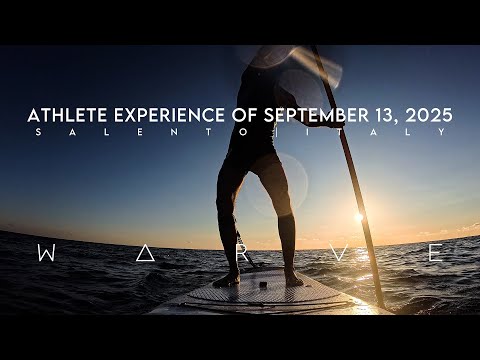 The Athlete Experience of September 13, 2025 #adriatic #sea #salento #italy