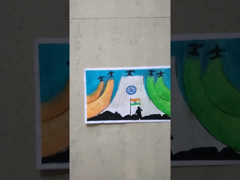 Painting on independence day | Yatharth Art | #yatharth