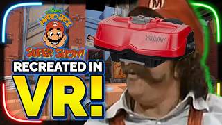 Whoa! You Can Watch The Mario Super Show in Mario’s Basement…in VR!