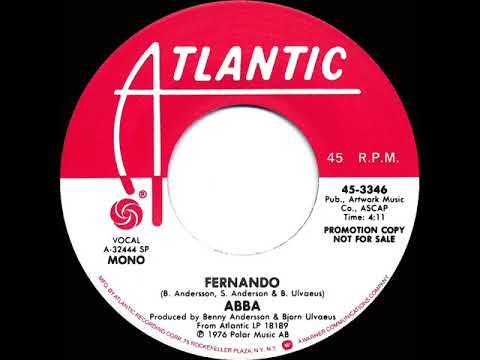 1976 ABBA - Fernando (mono radio promo 45)