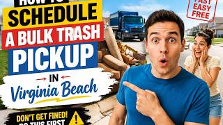 How to schedule a bulk trash pickup in Virginia Beach