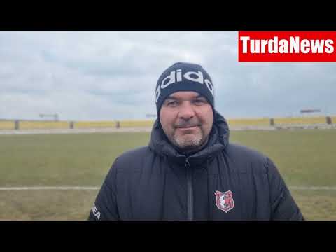 Florin Pampea și Gabi Mocean după Sticla Arieșul Turda - Victoria Viișoara 3-1 (05.03.2022)