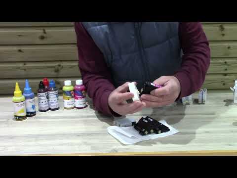 Video thumbnail: Using A Chip Resetter On Epson Refillable Cartridges