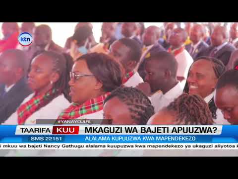 Mkaguzi wa bajeti Nancy Gathungu alalamikia kaunti kupuuza mapendekezo ya ukaguzi