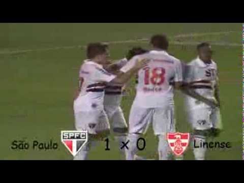 São Paulo 3 x 0 Linense - 9ª Rodada Paulistão 2013