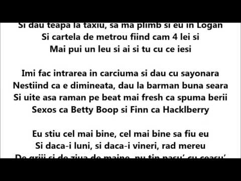CRBL feat. Isaia - EU  Versuri (Lyrics)