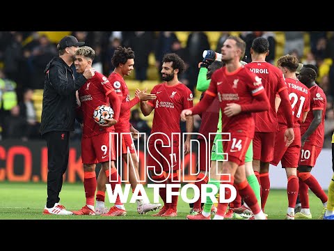 Inside Watford: Watford 0-5 Liverpool | Away end goes crazy for Mane, Salah & Firmino