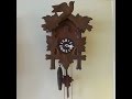 Antique cuckoo clock repair