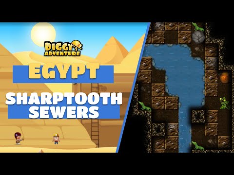 SHARPTOOTH SEWERS | Diggy's Adventure # 000 145