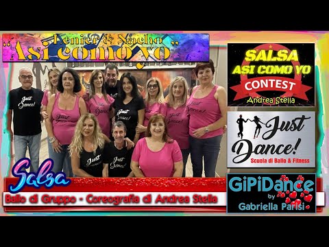Asi Como Yo || Lenier, Nacho || Salsa Challenge coreo Andrea Stella || GiPiDance by Gabriella Parisi
