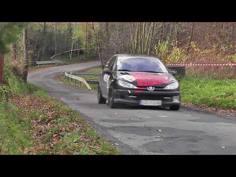 Przywara Krzysztof / Grabowska Magdalen - Peugeot 206 - 17 Jasielski Rajd Niepodległości 11-11-2017