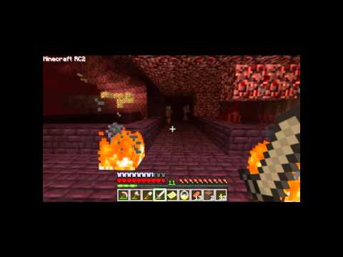 Imef plays minecraft in Hardcore Mode - episode 5 - I found a fortress in the Nether !