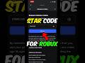 How To Enter STAR CODE On Roblox (2026 Guide)