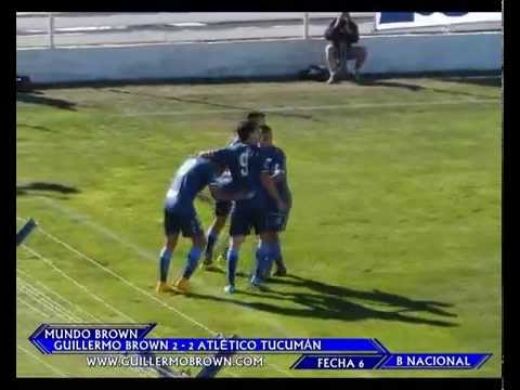 Guillermo Brown 2 - 2 Atlético Tucuman (Fecha 6 - B Nacional 2015)
