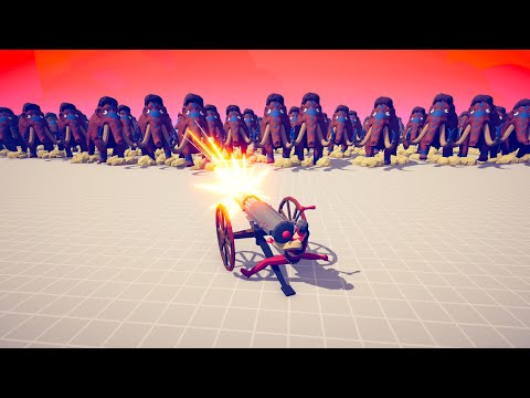 MAMMOTHS vs EVERY GOD - Totally Accurate Battle Simulator TABS