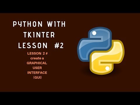 Create Graphical User Interface Using Python Tkinter Lesson 2 Sl Oneplace
