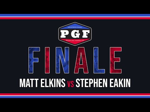 PGF Season 2 FINALE - Matt Elkins vs Stephen Eakin (FULL MATCH)