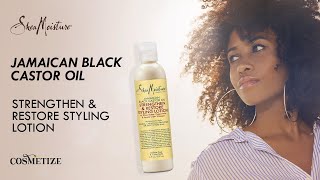 Shea Moisture Jamaican Black Castor Oil Strengthen Grow & Restore Styling Lotion - 8oz
