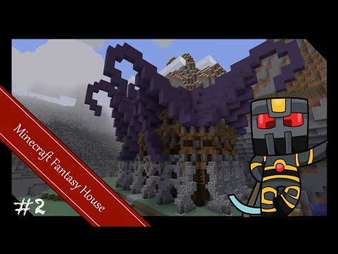 Minecraft Fantasy Builds - House Tutorial - Part 2 of 4 - How to Build a Fantasy House