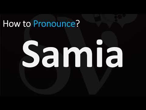How to Pronounce Samia? (CORRECTLY)