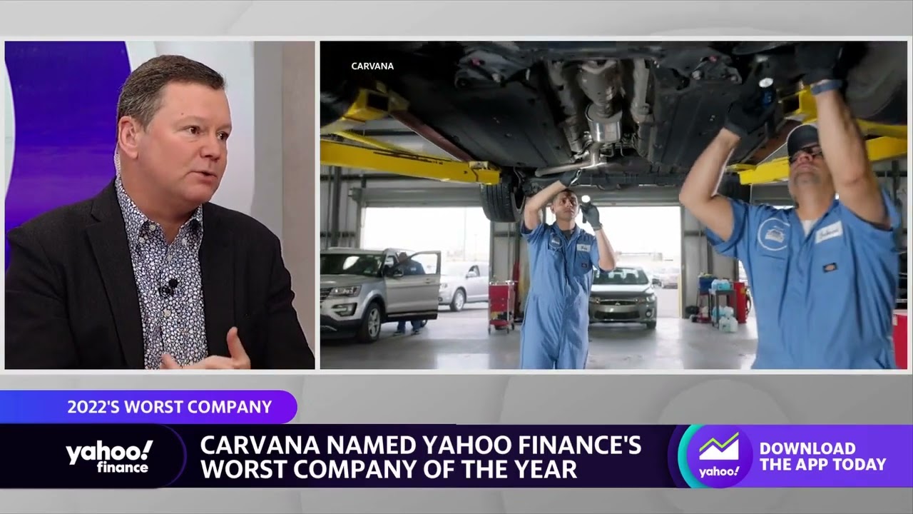 Carvana is Yahoo Finance’s Worst Company of the Year