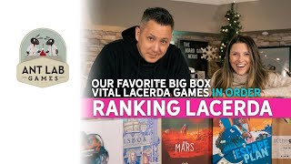 Ranking the Top Lacerda Board Games in our Collection