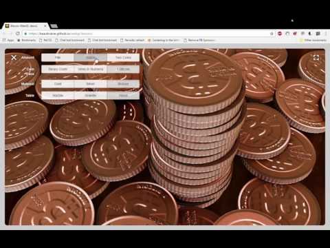 Bitcoin WebGL demo
