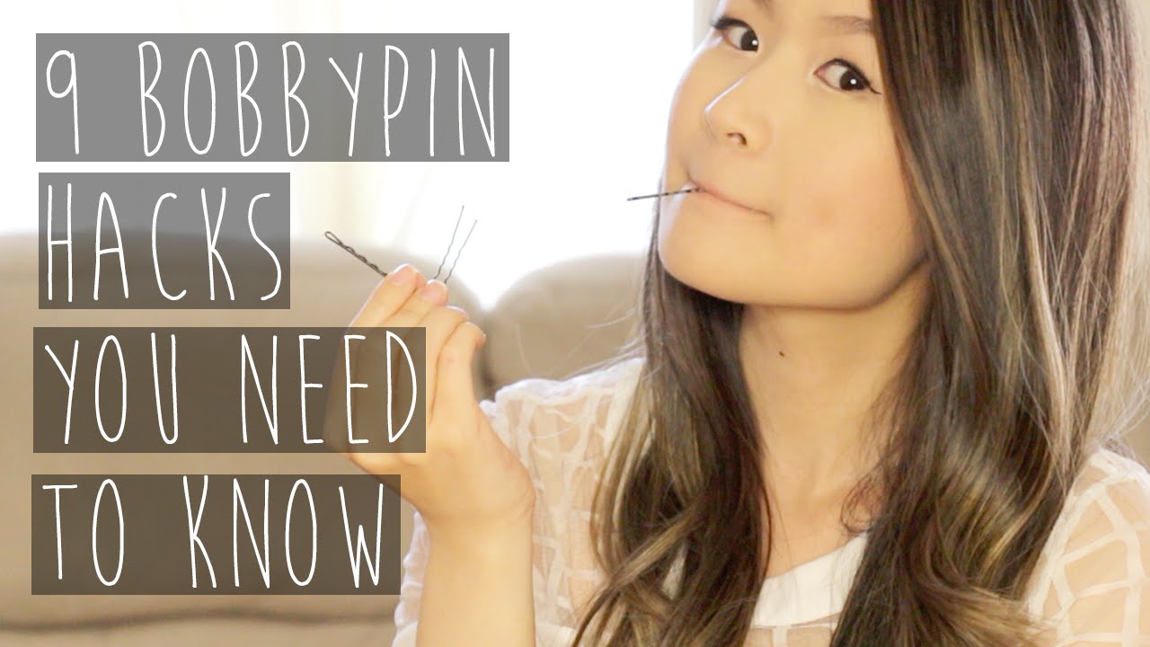 9 Bobby Pin Tips & Hacks Every Girl with Thick Hair Should Know | Eva Chung thumnail