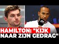 Hamilton over waarom Verstappen hem als doelwit ziet: "Kijk maar naar zijn gedrag" | GPFans News