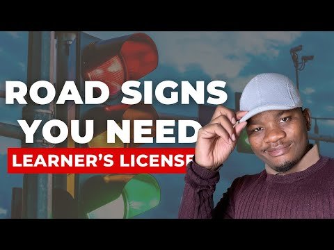 Important road signs to know before you write your learner’s licence test