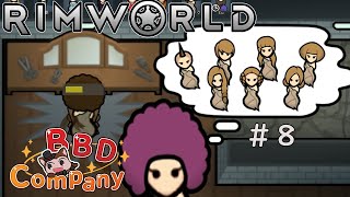 #8【ゆっくり実況】 RimWorld シーズン２ 垢抜けアフロのオシャレ道