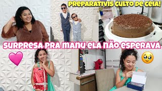 SURPRESA PRA MINHA IRMÃ 🥺 NOSSO DOMINGO- DIA DAS MULHERES 💕