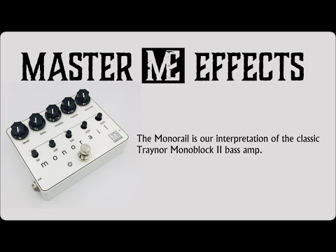 Master Effects Monorail - Traynor Monoblock pedal image 2