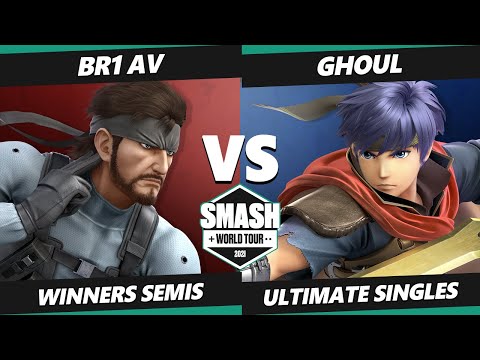 SWT S. America Online Winners Semis - Ghoul (Ike) Vs. BR1 AV (Snake) SSBU Ultimate Tournament