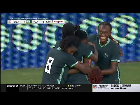 Nigeria vs USA [1-2] Super Falcons 2nd Friendly match vs USWNT (2022)