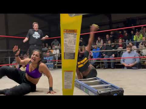 Clara vs Jada Stone/LADDER MATCH/AIWF Mid Atlantic Women's Championship/Season's Beatings 2022