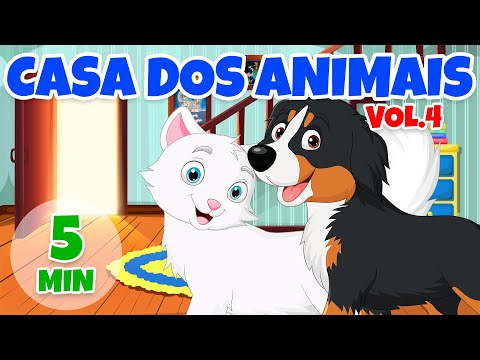 Casa dos Animais Vol. 4 - Giramille 5 min | Desenho Animado Musical