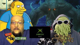Microsoft Original Xbox - Call of Cthulhu and Simpsons Hit & Run - ARG 139
