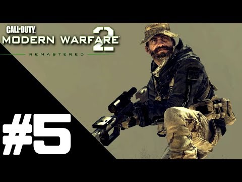 Call of Duty: Modern Warfare 2 Remastered Walkthrough Gameplay Part 5 – PS4 Pro No Commentary