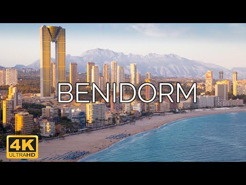 Benidorm, Spain 🇪🇸 | 4K Drone Footage