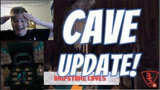 MINECRAFT CAVE UPDATE: Live Reaction and Breakdown