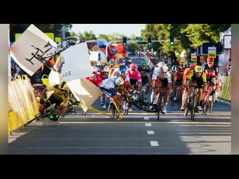 Tour de Pologne: un cycliste entre la vie et la mort après une terrible chute sur la ligne d’arrivée