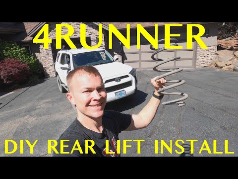 4Runner Rear Lift Install | 2003-2021 | 4th & 5th Gen | Coil Springs