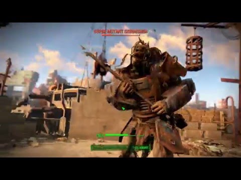 Fallout 4 Melee Only Survival Difficulty - Stop for some beers! Ep 25
