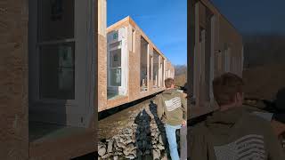 Step-by-Step TWO STORY Mod Install #realestate #modular #newhome #construction #buffalo
