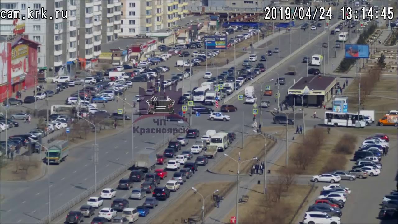 Провальная попытка задержания водителя Infiniti в Красноярске