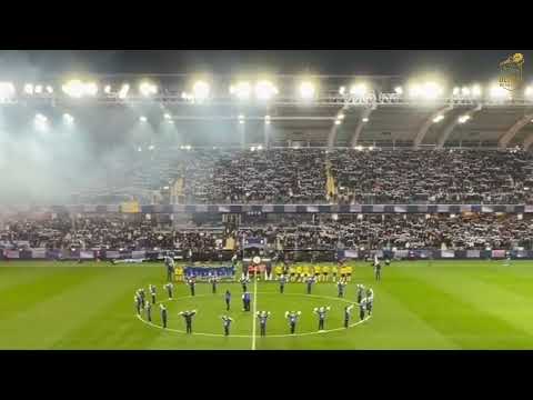 Galna scener i Göteborg! 🔥 IFK Ultras med sjuk pyroshow & mäktigt tifo! 💙🤍